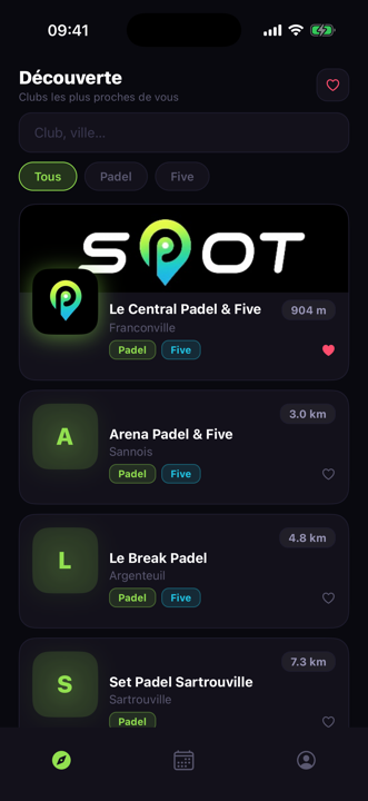 App SPOT — votre club vu par les joueurs